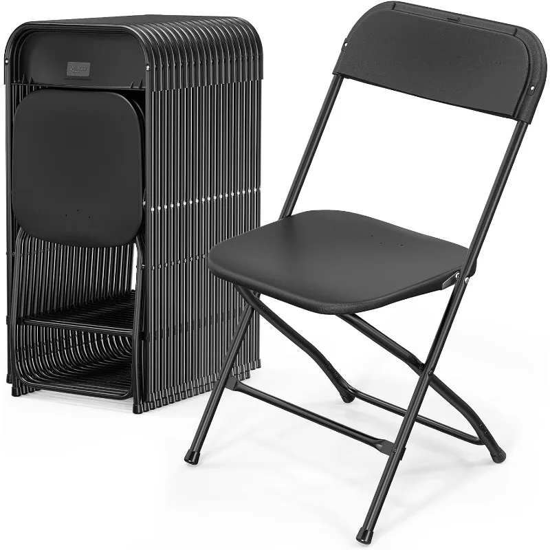 20 Pack White Plastic Folding Chair, Indoor Outdoor Portable Stackable Commercial Seat with Steel Frame 350lb. Capacity
20 Pack White Plastic Folding Chair, Indoor Outdoor Portable Stackable Commercial Seat with Steel Frame 350lb. Capacity