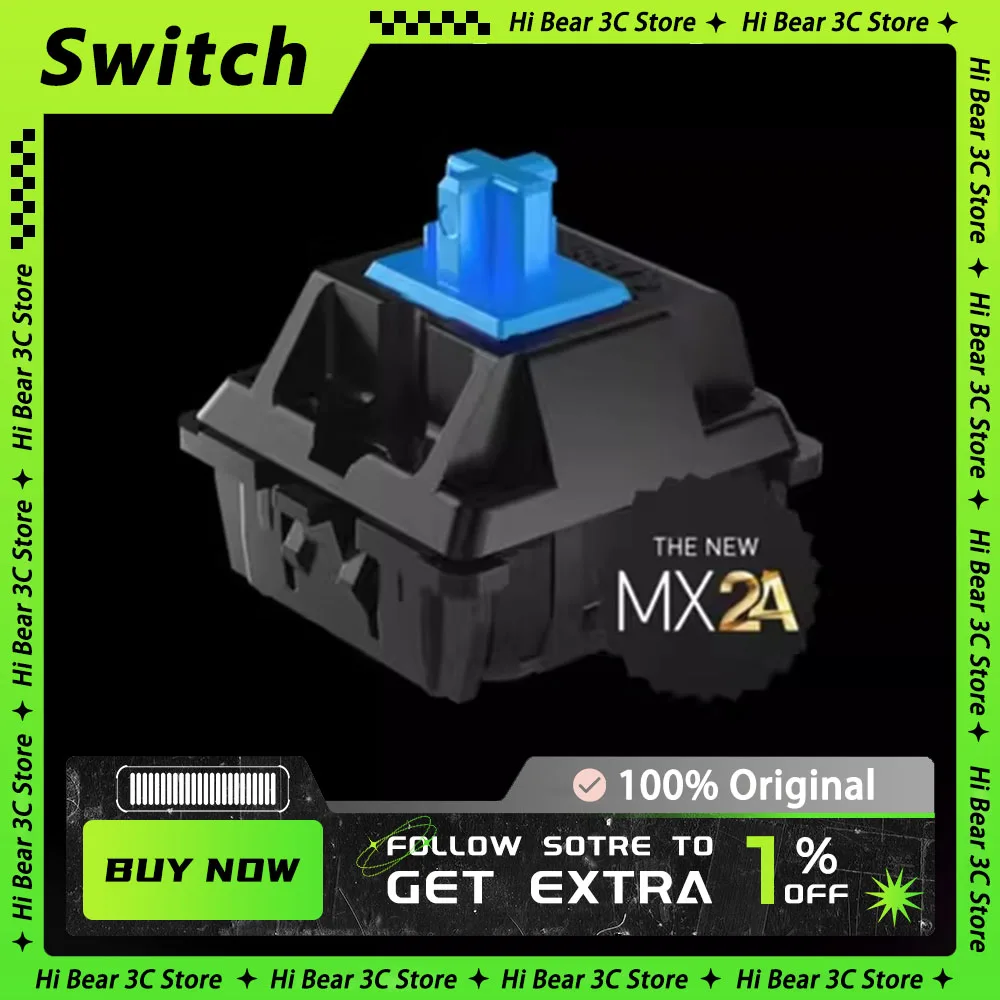 Cherry MX2A Switch V2 5 контактов 90 шт./110 шт. индивидуальные электронные спортивные переключатели для механической клавиатуры, ПК, офисного ноутбука
Cherry MX2A Switch V2 5 контактов 90 шт./110 шт. индивидуальные электронные спортивные переключатели для механической клавиатуры, ПК, офисного ноутбука