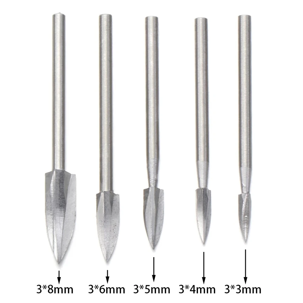 5PC Wood Carving HSS Engraving Drill Bit Set For Woodworking Solid Carbide Root Milling Grinder Burr Precise Carve Grinding Tool
5PC Wood Carving HSS Engraving Drill Bit Set For Woodworking Solid Carbide Root Milling Grinder Burr Precise Carve Grinding Tool