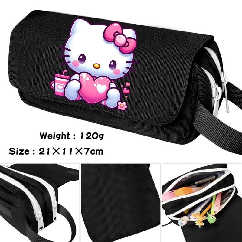 Карандаш с рисунком Hello Kitty, искусственная двухслойная ручка большой емкости, канцелярские принадлежности, кавайная школьная сумка для карандашей, подарок для детей
Карандаш с рисунком Hello Kitty, искусственная двухслойная ручка большой емкости, канцелярские принадлежности, кавайная школьная сумка для карандашей, подарок для детей