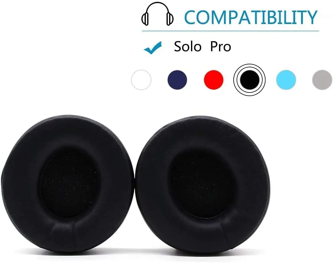 Replacement Earpads Solo pro Replacement Ear Pads Ear Cushion is Compatible with Solo pro Headphones (Black)
Replacement Earpads Solo pro Replacement Ear Pads Ear Cushion is Compatible with Solo pro Headphones (Black)