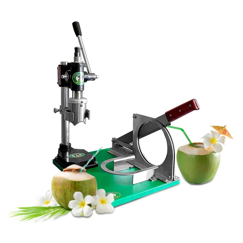 Manufacturer hot selling manual coconut drill with adjustable blocking ring to open coconut more safely
Manufacturer hot selling manual coconut drill with adjustable blocking ring to open coconut more safely