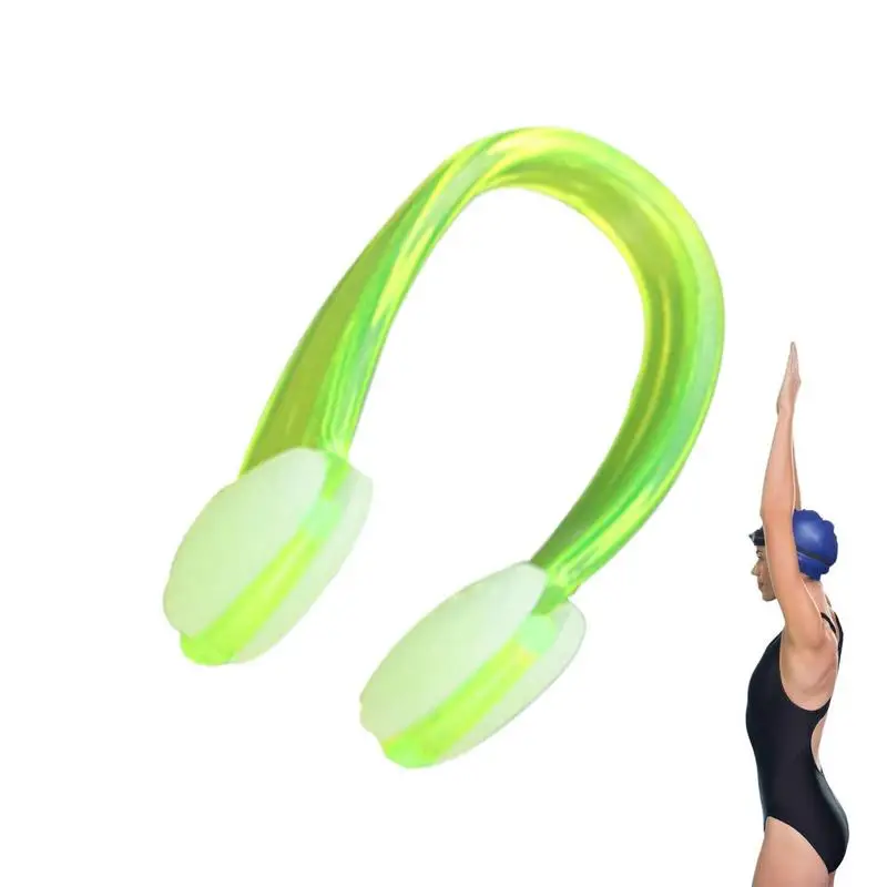 Nose Clip For Swimming Diving Protector Plug Swim Nose Soft Waterproof Silicone Comfortable For Diving Snorkeling Showering
Nose Clip For Swimming Diving Protector Plug Swim Nose Soft Waterproof Silicone Comfortable For Diving Snorkeling Showering