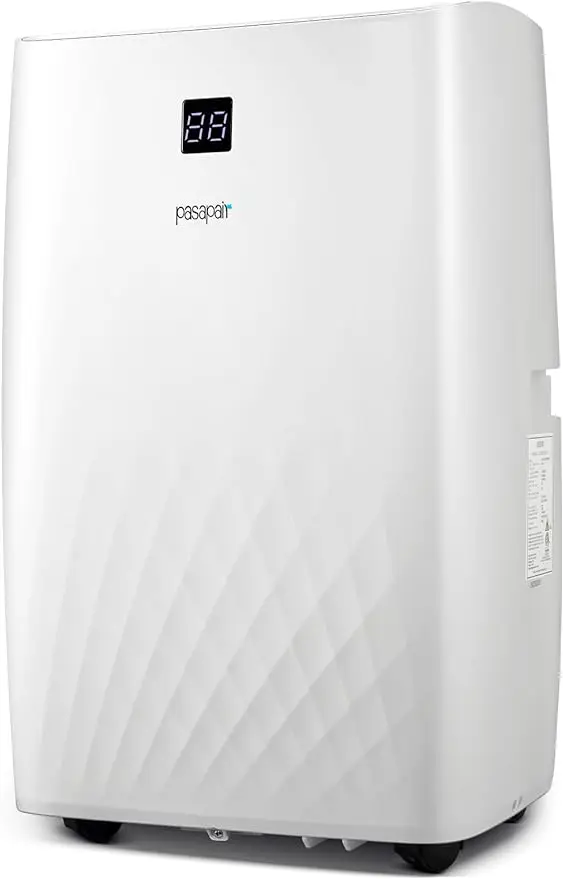 

WIFI Portable Air Conditioners with Heater – Pasapair 14000 BTU Voice-Enabled 4 in 1 AC Unit with Cool, Fan, Heat