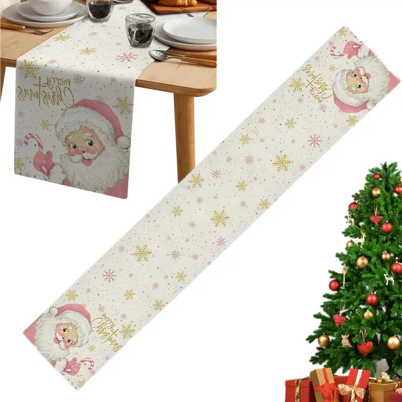 Christmas Table Runners Christmas Winter Tree Reusable Santa Table Runners centerpiece christmas Tablecloth for christmas party
Christmas Table Runners Christmas Winter Tree Reusable Santa Table Runners centerpiece christmas Tablecloth for christmas party