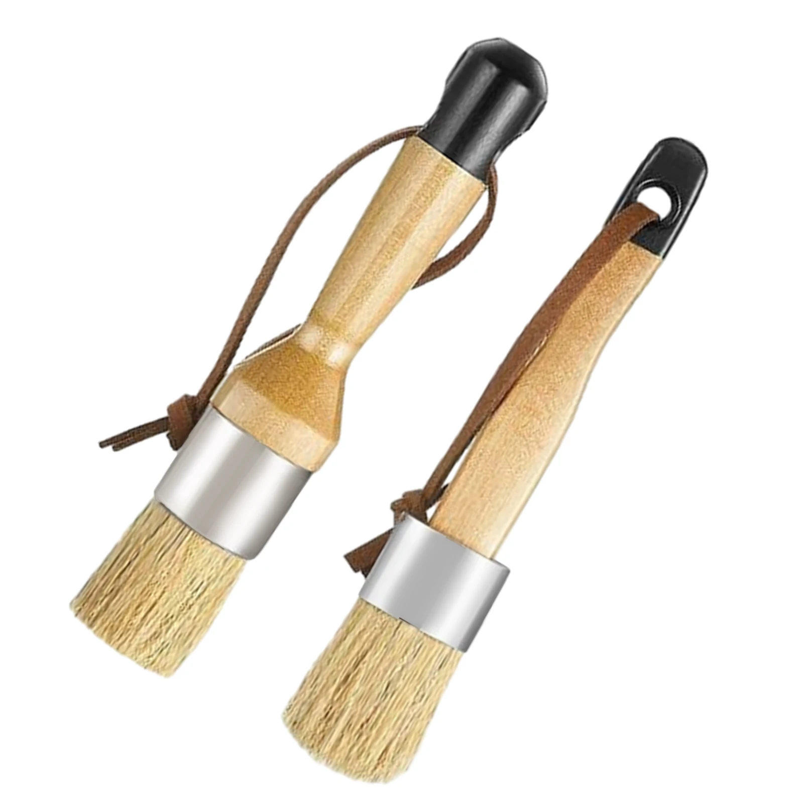 2pcs Folk Art Flat Round DurableFor Furniture Multifunctional Natural Bristle Ergonomic Handle Flexible Chalk Paint Brush
2pcs Folk Art Flat Round DurableFor Furniture Multifunctional Natural Bristle Ergonomic Handle Flexible Chalk Paint Brush