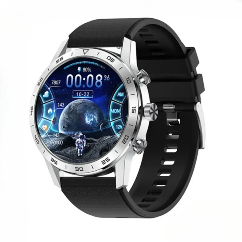 

2024New ECG+PPG Smart Watch Men AMOLED 454*454 HD Colour Screen Fitness Tracker Waterproof 2023 Bluetooth Call SmartWatch Men+Bo