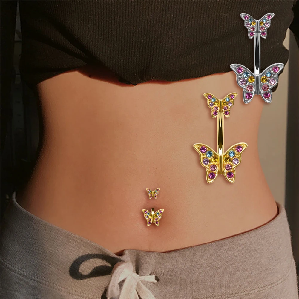1PC Trendy Butterfly Pendant Belly Button Rings Sexy Body Piercing Bars Piercings Navel Piercing Gothic Jewelry Wedding Jewelry
1PC Trendy Butterfly Pendant Belly Button Rings Sexy Body Piercing Bars Piercings Navel Piercing Gothic Jewelry Wedding Jewelry