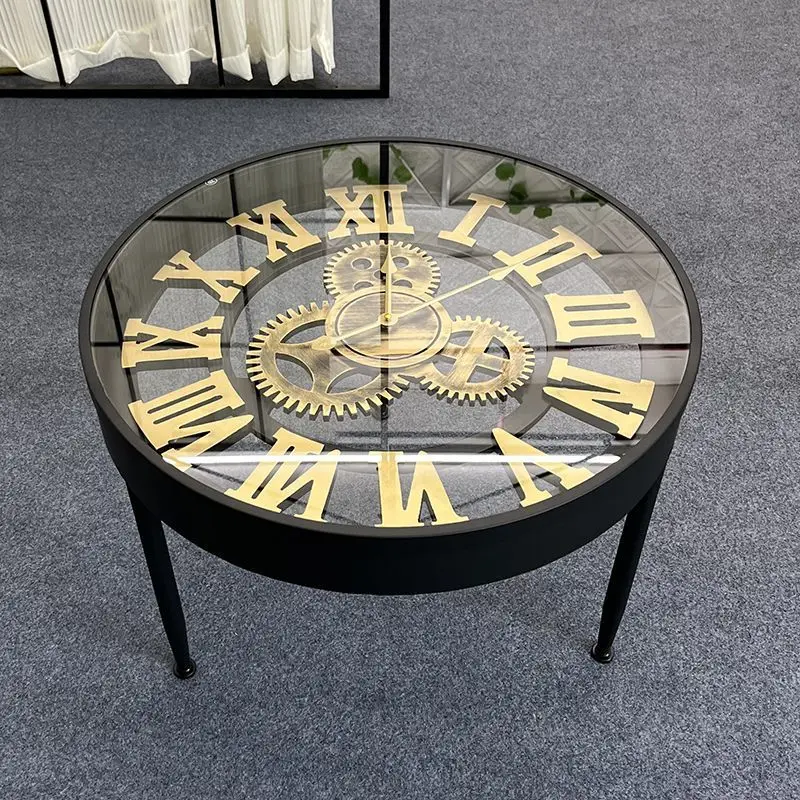 Vintage Nordic Living Room Small Apartment Coffee Table American Hotel High-end Clock Art Coffee Table
Vintage Nordic Living Room Small Apartment Coffee Table American Hotel High-end Clock Art Coffee Table