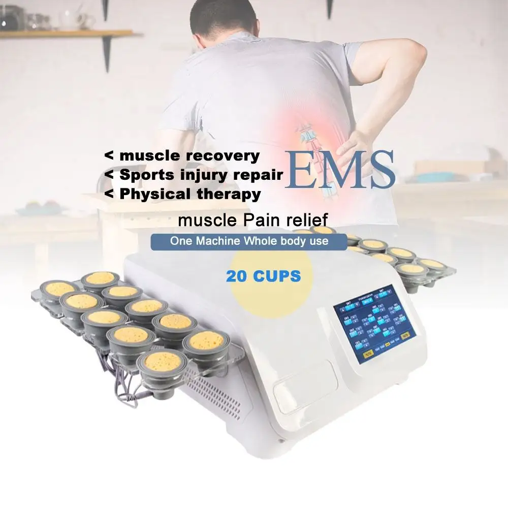 

Weight Loss Machine Ems Muscle Stimulator Vacuum Cup Electrostimulation Russian Waves Pain Relief EMS Physiotherapy Device