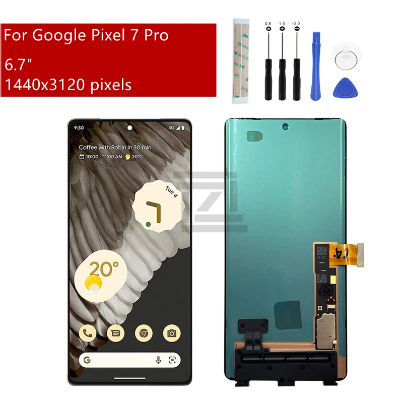 Display For Google Pixel 7 Pro LCD With Frame Touch Screen Digitizer Assembly For Google Pixel 7Pro Screen Replacement Parts
Display For Google Pixel 7 Pro LCD With Frame Touch Screen Digitizer Assembly For Google Pixel 7Pro Screen Replacement Parts