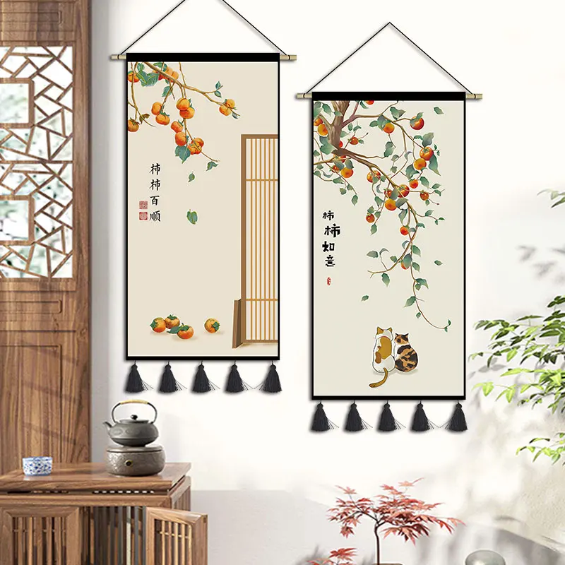 Chinese Style Scroll Paintings Room Decor Aesthetic Wall Art Poster Living Room Bedroom Home Decoration Wall Hanging Tapestry
Chinese Style Scroll Paintings Room Decor Aesthetic Wall Art Poster Living Room Bedroom Home Decoration Wall Hanging Tapestry