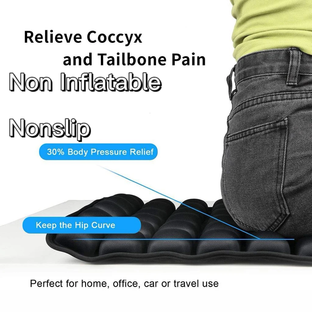 3D Pressure Relief Non Inflatable Office Chair Cushion Pad Nonslip Breathable Seat for Home Wheelchair Car Seat 45*45CM
3D Pressure Relief Non Inflatable Office Chair Cushion Pad Nonslip Breathable Seat for Home Wheelchair Car Seat 45*45CM