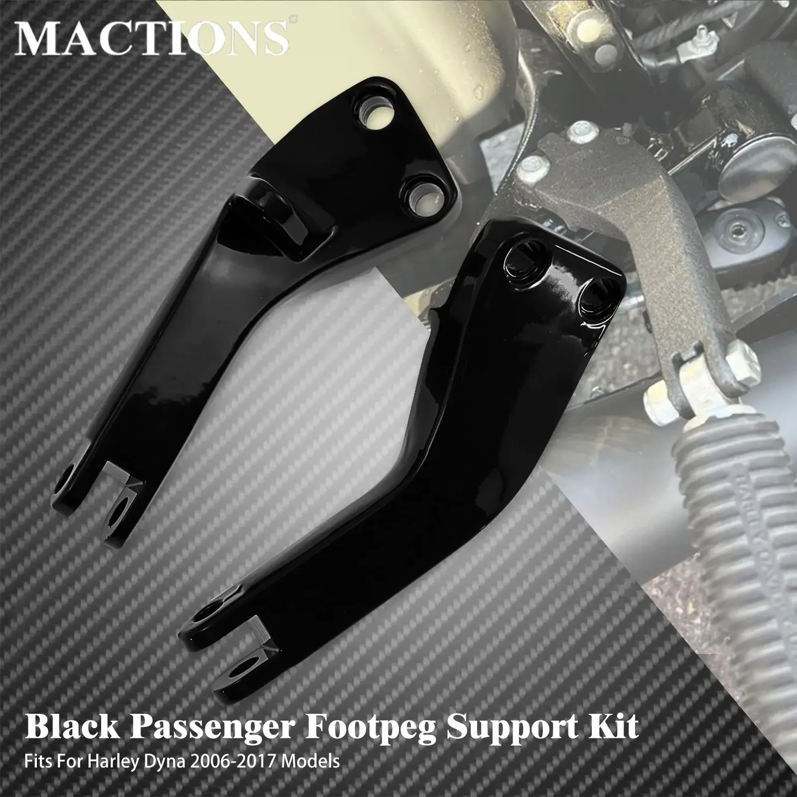 Motorcycle Black Passenger Footpeg Support Kit Mounting Bracket For Harley Dyna 2006-2017 Wide Super Glide Street Bob Fat Bob
Motorcycle Black Passenger Footpeg Support Kit Mounting Bracket For Harley Dyna 2006-2017 Wide Super Glide Street Bob Fat Bob