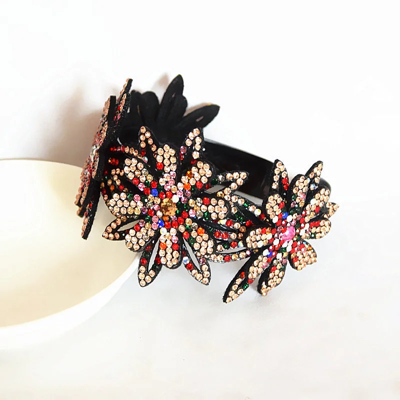 Women Hair Claw Headwear Shiny Crystal Rhinestone Flower Hairpin Floral Twist Hair Clips Ponytail Bun Grab Clip Hair Accessories
Women Hair Claw Headwear Shiny Crystal Rhinestone Flower Hairpin Floral Twist Hair Clips Ponytail Bun Grab Clip Hair Accessories