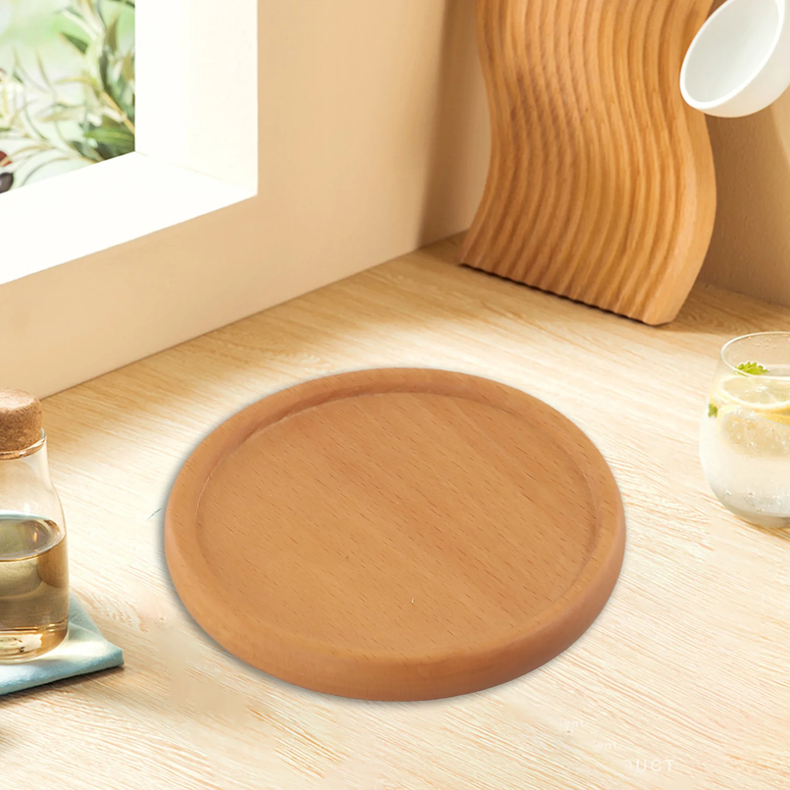 1pc Wooden Coaster Cup Placemat Black Walnut Wood Coaster Round Heat Insulation Coffee Tea Cup Pad Table Decoration 8.8*8.8cm
1pc Wooden Coaster Cup Placemat Black Walnut Wood Coaster Round Heat Insulation Coffee Tea Cup Pad Table Decoration 8.8*8.8cm