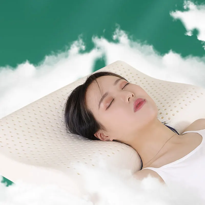 Pure Latex Orthopedic Pillow 60x40cm Sleeping Pillows Remedial Neck Protect Health Care Massage Bed Pillow Slow Rebound
Pure Latex Orthopedic Pillow 60x40cm Sleeping Pillows Remedial Neck Protect Health Care Massage Bed Pillow Slow Rebound