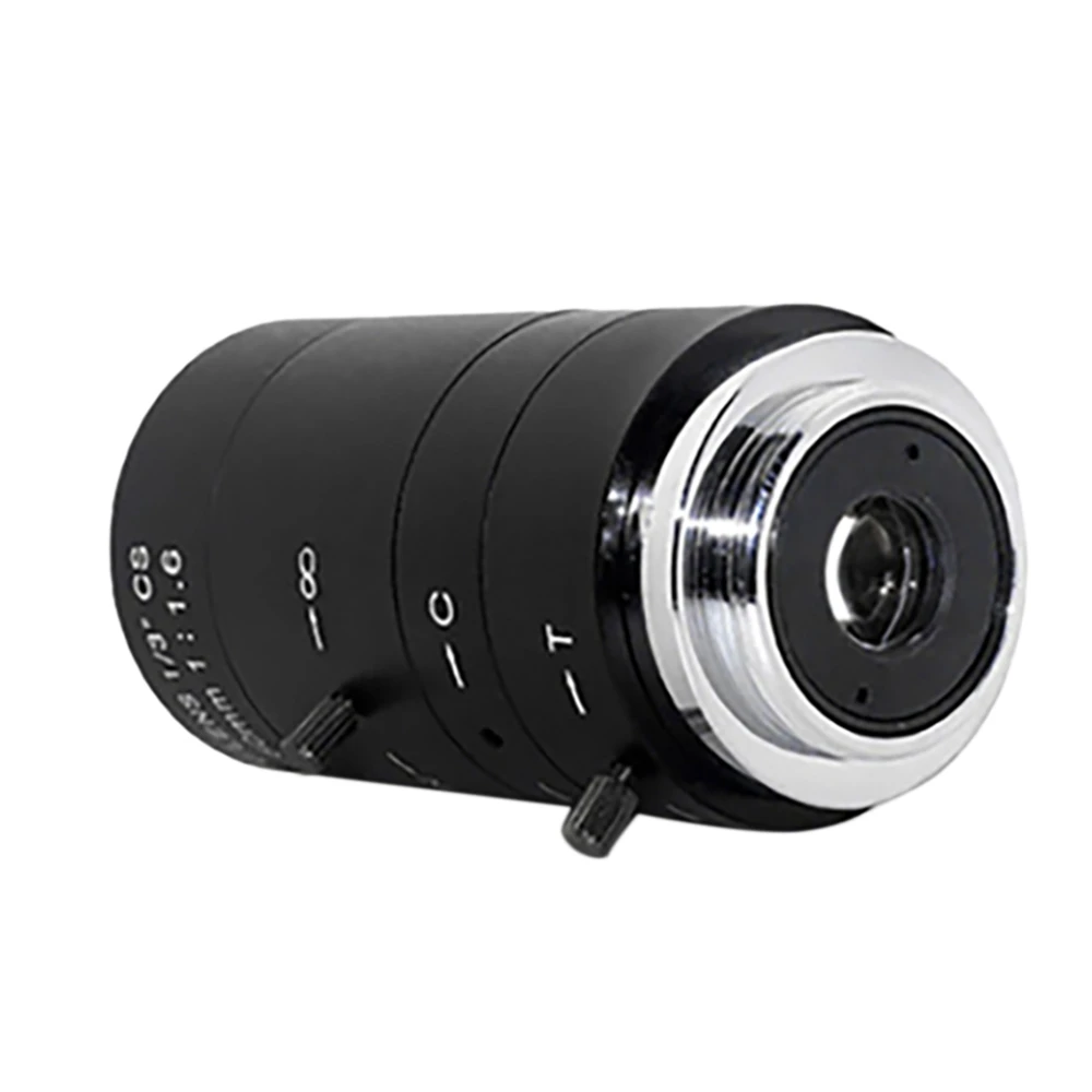 

6-60mm 1/3 Inch CS Camera Lens F1.6 Manual Zoom Industrial Lens for CCTV CCD Camera Manual Iris Lens Replacement