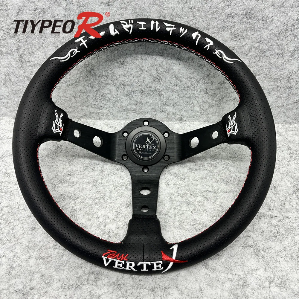 JDM VERTEX Unique Design 320mm Deep Dish Car Steering Wheel Microfiber Leather Sport Steering Wheel Game Steering Wheel
JDM VERTEX Unique Design 320mm Deep Dish Car Steering Wheel Microfiber Leather Sport Steering Wheel Game Steering Wheel