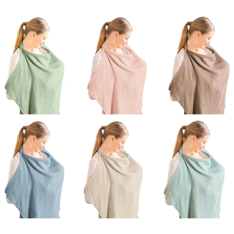 Privacy Breastfeeding Apron Cotton Nursing Towel Baby Feeding Cloth Solid Color Soft Breathable Stroller Cart Cover
Privacy Breastfeeding Apron Cotton Nursing Towel Baby Feeding Cloth Solid Color Soft Breathable Stroller Cart Cover
