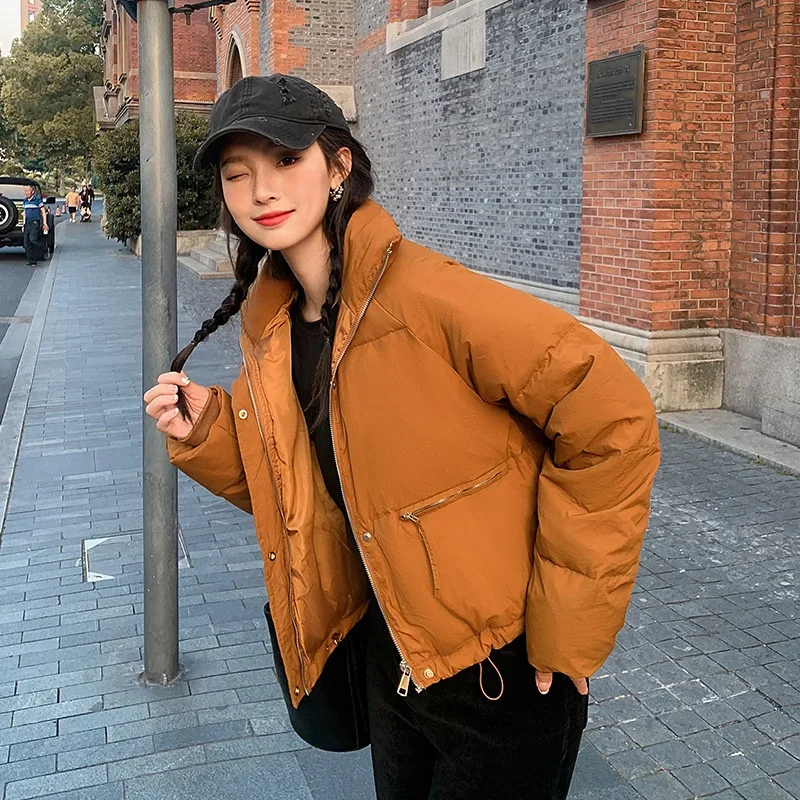 Fashion Women Puffer Jackets Ultralight Duck Down Cotton Jacket 2023 New Autumn Winter Long Sleeve Warm Coat Female Parka
Fashion Women Puffer Jackets Ultralight Duck Down Cotton Jacket 2023 New Autumn Winter Long Sleeve Warm Coat Female Parka