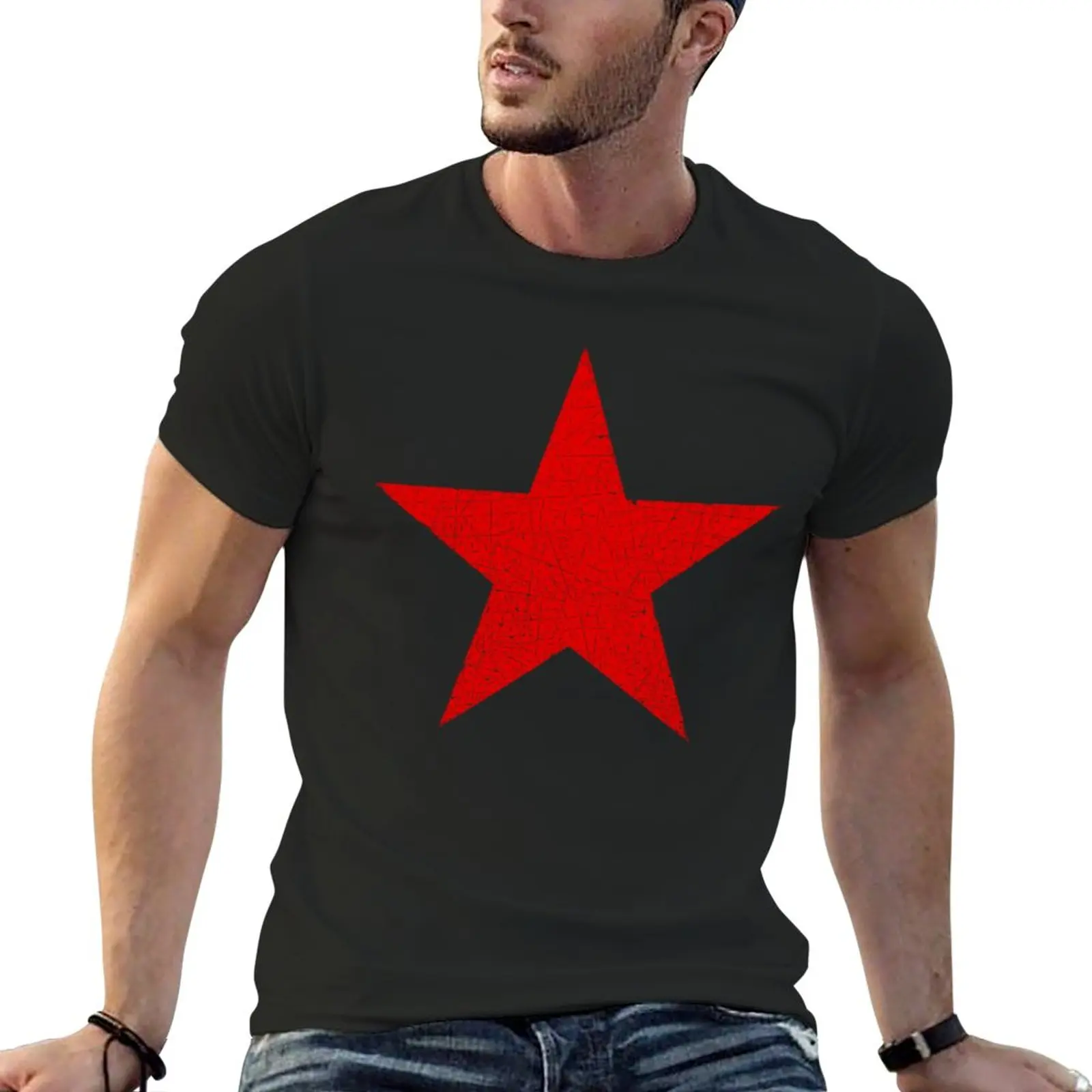 

Vintage Look Russian Red Star Classic . T-Shirt boys t shirts graphics t shirt fitted t shirts for men