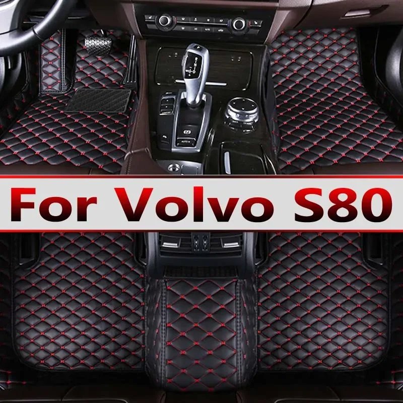 Автомобильные коврики для Volvo S80 2006 ~ 2016 MK2, кожаный коврик, автомобильная внутренняя часть, Роскошный Ковер, защитные аксессуары для автомобиля
Автомобильные коврики для Volvo S80 2006 ~ 2016 MK2, кожаный коврик, автомобильная внутренняя часть, Роскошный Ковер, защитные аксессуары для автомобиля