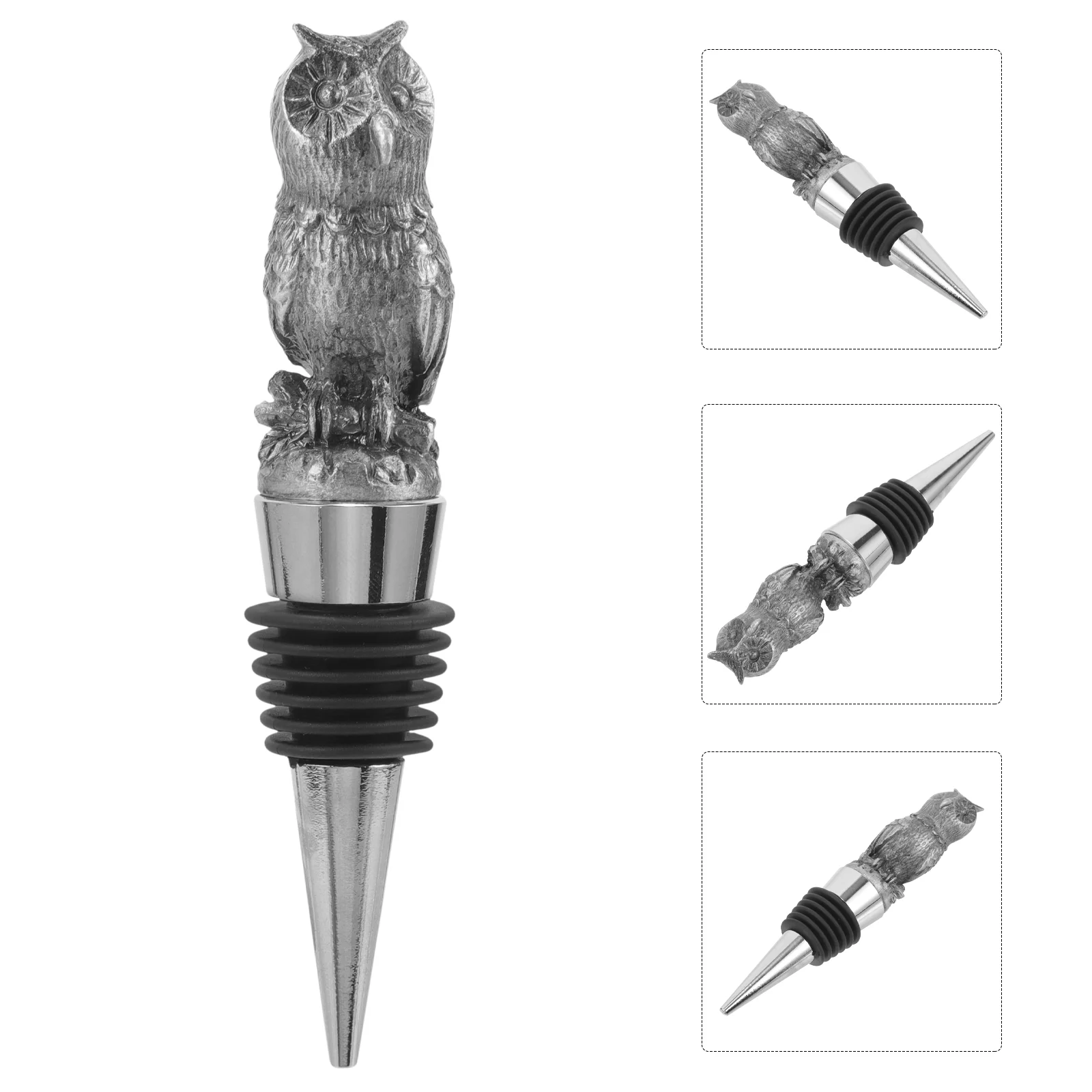 Animal Head Stopper Owl Bottle Festival Stoppers for Party Decorative Saver Wedding Glass Bottles
Animal Head Stopper Owl Bottle Festival Stoppers for Party Decorative Saver Wedding Glass Bottles