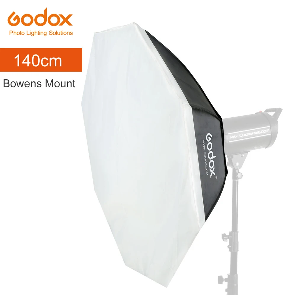 Софтбокс Godox 140 см 55 дюймов восьмиугольный студийный стробоскоп софтбокс с