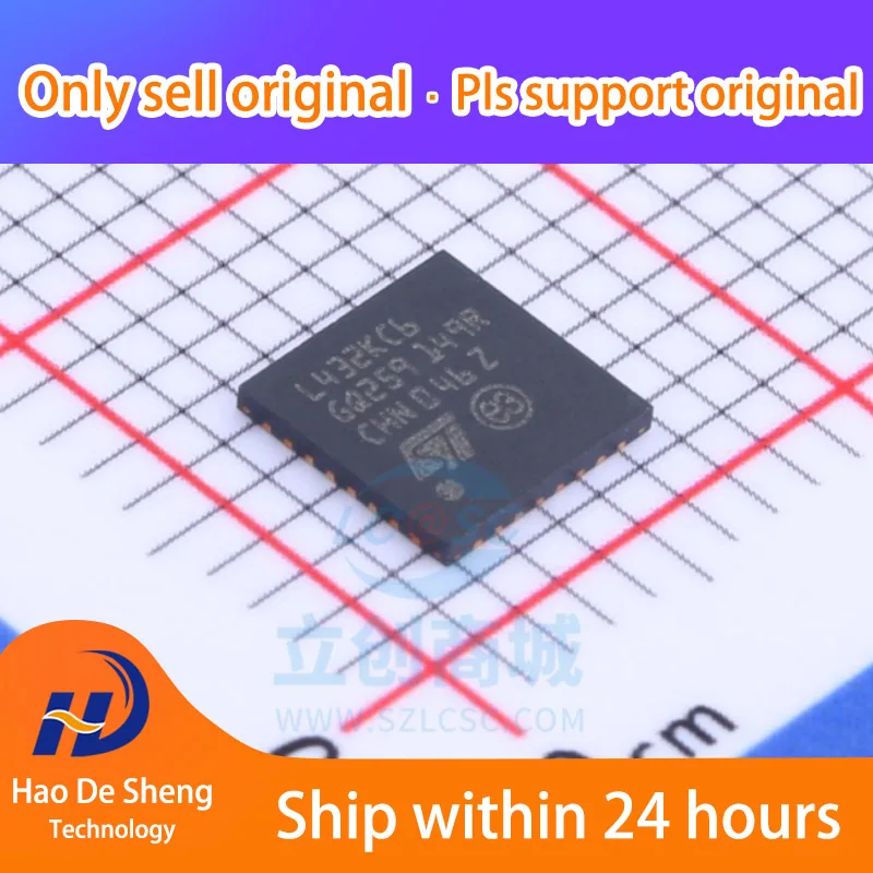 10 шт./партия STM32L432KCU6 UFQFPN-32 Logo L432KC6 новый оригинальный фотоаккумулятор
10 шт./партия STM32L432KCU6 UFQFPN-32 Logo L432KC6 новый оригинальный фотоаккумулятор
