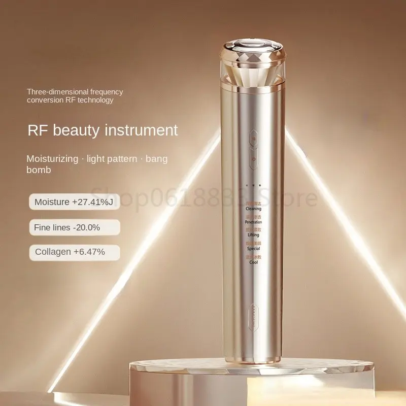 Facial Skin Lifting and Tightening Massage Instrument Household Cleaning Import Instrument RF Beauty Device Beauty Health
Facial Skin Lifting and Tightening Massage Instrument Household Cleaning Import Instrument RF Beauty Device Beauty Health