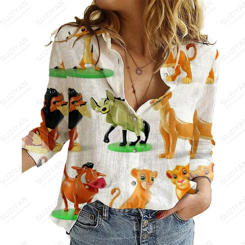 Модные топы с принтом Disney shirtwomen, элегантный повседневный Топ с длинным рукавом, весна-осень
Модные топы с принтом Disney shirtwomen, элегантный повседневный Топ с длинным рукавом, весна-осень