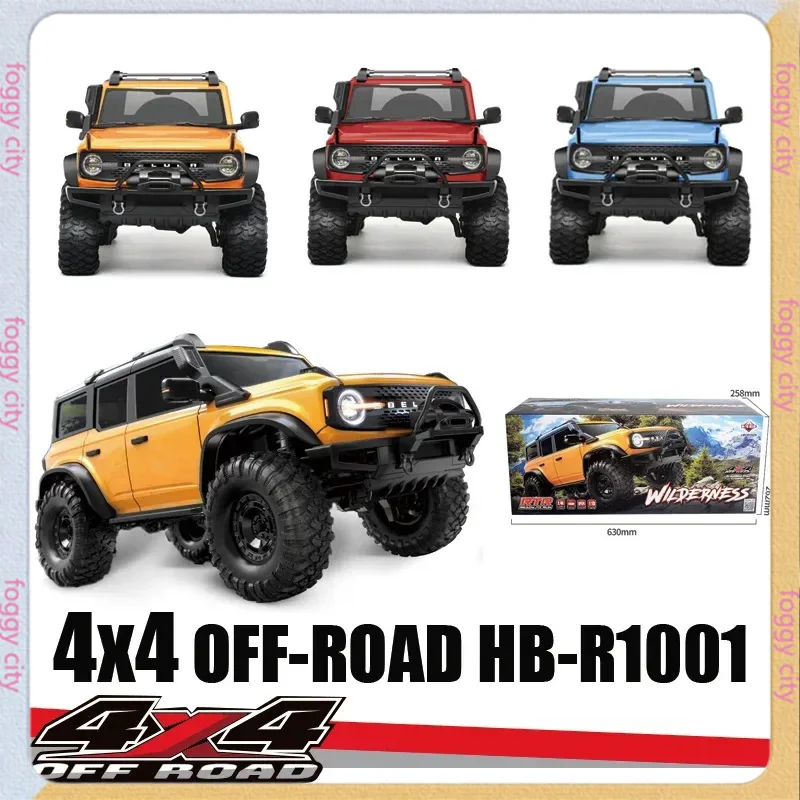 New 1:10 Huangbo R1001 Horse Full Scale RC Remote Control Model Car Simulation 4x4 Off-Road Large Size Climbing Toys Car Gifts
New 1:10 Huangbo R1001 Horse Full Scale RC Remote Control Model Car Simulation 4x4 Off-Road Large Size Climbing Toys Car Gifts