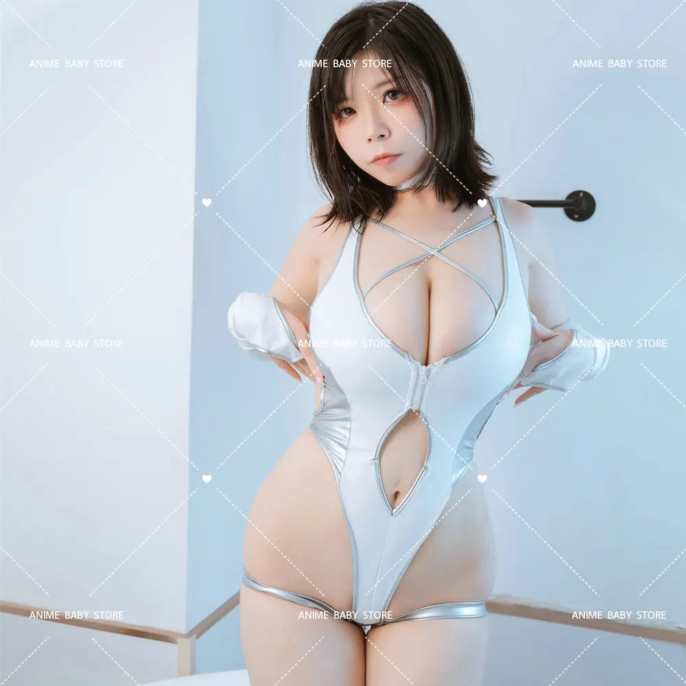 Sukumizu Summer New Sexy Bodysuit for Women Shiny Glossy Elastic Backless Lingerie Sexy Body Suit Anime Cosplay
Sukumizu Summer New Sexy Bodysuit for Women Shiny Glossy Elastic Backless Lingerie Sexy Body Suit Anime Cosplay