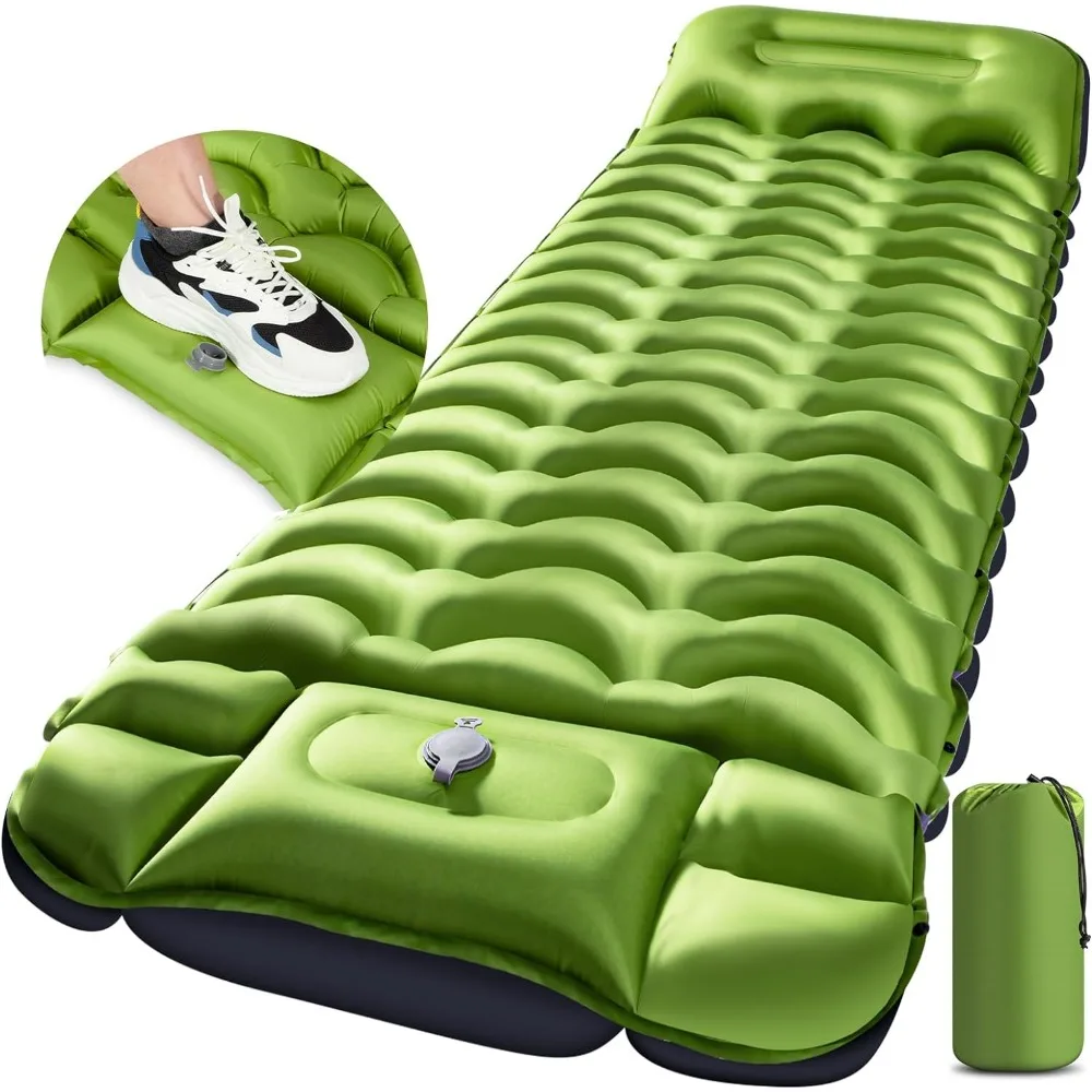 Camping mat, Ultralight Inflatable Sleeping Pad, Hiking Airpad, Compact Lightweight Mattress Picnicking Camping mat
Camping mat, Ultralight Inflatable Sleeping Pad, Hiking Airpad, Compact Lightweight Mattress Picnicking Camping mat
