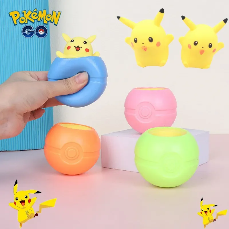 Anime Pokemon Pikachu Action Figure Parody Creativity Toys for Kids Antistress Ball Squeeze Stress Relief Toys for Party Gifts
Anime Pokemon Pikachu Action Figure Parody Creativity Toys for Kids Antistress Ball Squeeze Stress Relief Toys for Party Gifts