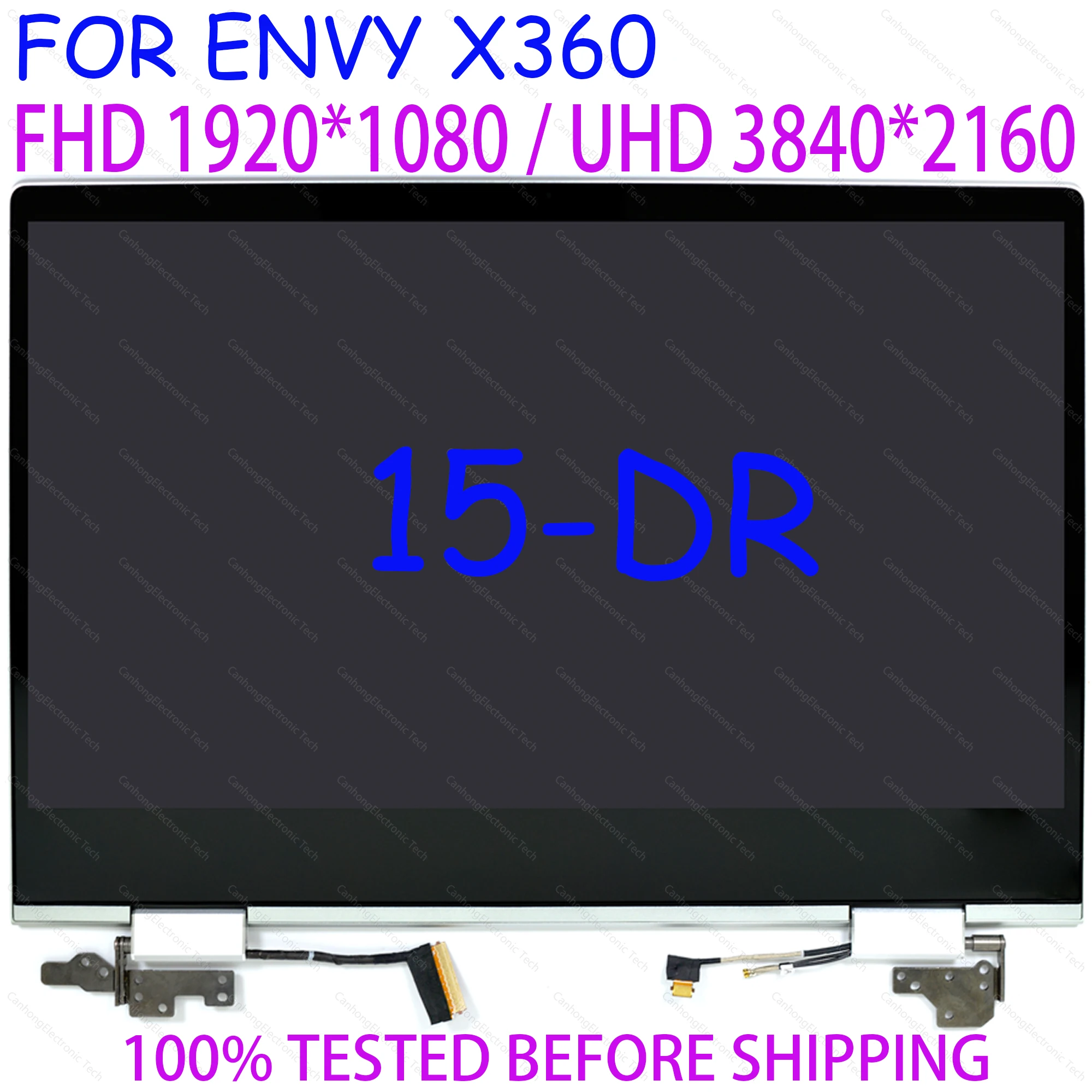 

15.6“ For HP ENVY X360 15 DR 15M DR 15-DS 15M DS 15T DR 15-DR0012DX Touch LCD Screen Digitizer L53545-001 L53548-001 L64480-001