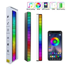 LED Sound Control Light RGB Lights Music Rhythm Ambient LAMP 3D/40LED Pickup Lights with Application Control for Rhythm Light
LED Sound Control Light RGB Lights Music Rhythm Ambient LAMP 3D/40LED Pickup Lights with Application Control for Rhythm Light