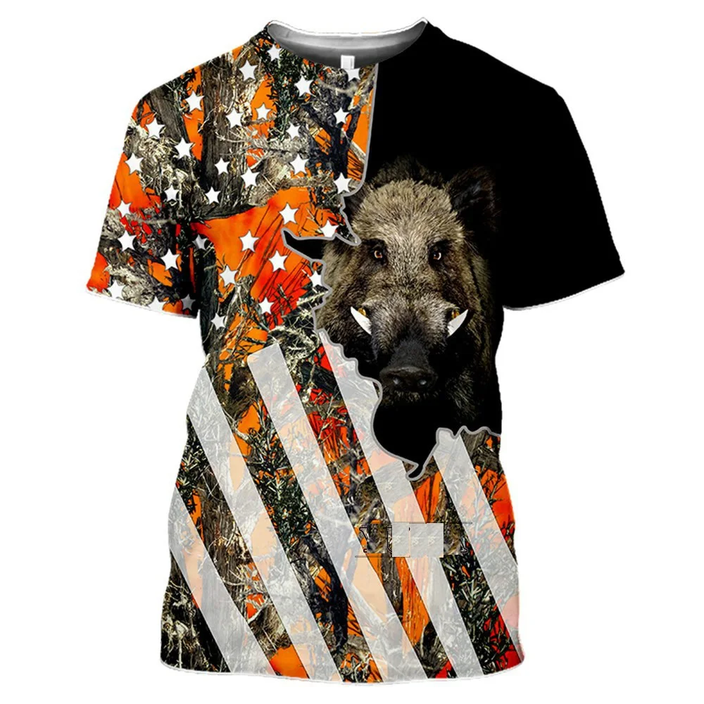 Wild Boar T-shirt Jungle Men Animal Mallard 3D Print Hunting Reed Camouflage T Shirt Guns Hide Deer Funny Women Streetwear
Wild Boar T-shirt Jungle Men Animal Mallard 3D Print Hunting Reed Camouflage T Shirt Guns Hide Deer Funny Women Streetwear
