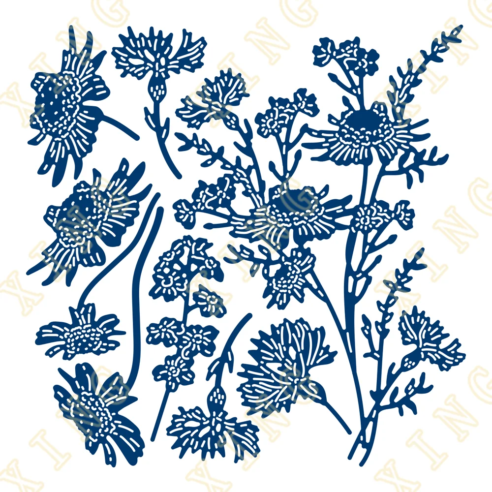 Metal Cutting Die Scrapbook Embossed Paper Card Album Craft Template Cut Die Stencils New 2023 Collectable Cornflowers Die Set
Metal Cutting Die Scrapbook Embossed Paper Card Album Craft Template Cut Die Stencils New 2023 Collectable Cornflowers Die Set