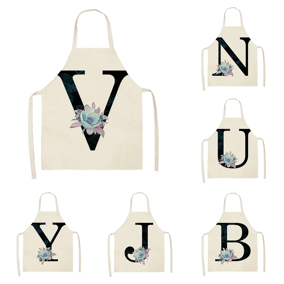 Home wreath Letter Pattern Apron Women Men child Linen Stain Resistant Apron Cooking Household Cleaning Tool Kitchen Utensils
Home wreath Letter Pattern Apron Women Men child Linen Stain Resistant Apron Cooking Household Cleaning Tool Kitchen Utensils
