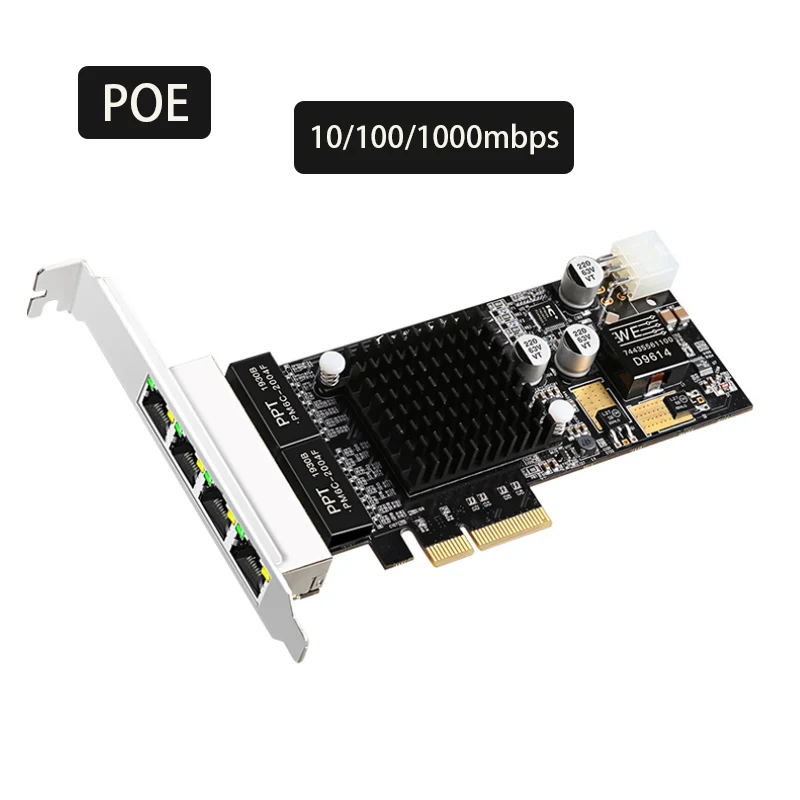 Ethernet-адаптер PoE для игр, PCI-E карта POE Gigabit, сетевая карта для игр, приспосабливающаяся стандартная фотография 10/100/1000 Мбит/с, адаптер локальной сети
Ethernet-адаптер PoE для игр, PCI-E карта POE Gigabit, сетевая карта для игр, приспосабливающаяся стандартная фотография 10/100/1000 Мбит/с, адаптер локальной сети