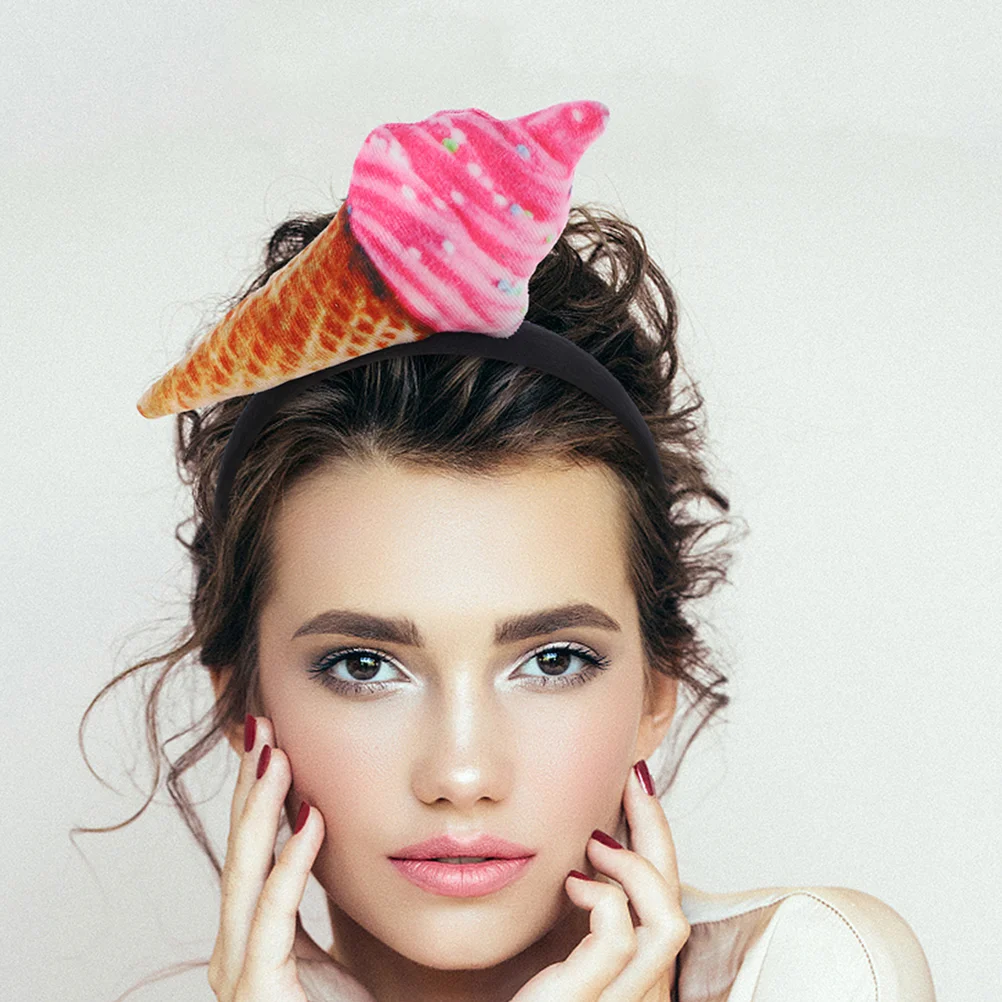 2 Pcs Headband Ice Cream Fun Funny Hair Accessories Festival Spa Headbands Party Decorations Face Wash for Women Woman Miss
2 Pcs Headband Ice Cream Fun Funny Hair Accessories Festival Spa Headbands Party Decorations Face Wash for Women Woman Miss