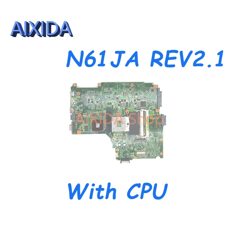AIXIDA N61JA REV2.1 для ASUS N61J N61JQ N61JN материнская плата для ноутбука HM55 Бесплатный процессор HD5730 1 ГБ материнская плата полностью протестирована
AIXIDA N61JA REV2.1 для ASUS N61J N61JQ N61JN материнская плата для ноутбука HM55 Бесплатный процессор HD5730 1 ГБ материнская плата полностью протестирована