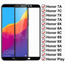 9D Protective Glass For Huawei Honor 7A 7C 7X 7S Full Cover Tempered Glass Honor 8X 8A 8C 8S 9X 9A 9C 9S Play Screen Protector
9D Protective Glass For Huawei Honor 7A 7C 7X 7S Full Cover Tempered Glass Honor 8X 8A 8C 8S 9X 9A 9C 9S Play Screen Protector