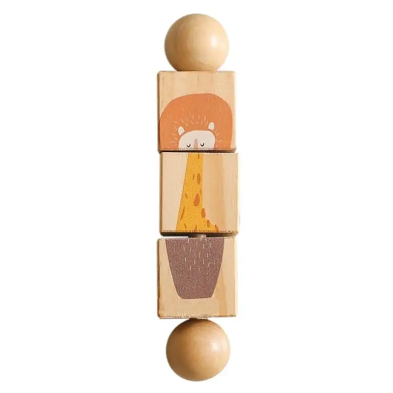 Montessori Rattle Bell Grasping Teething Toy Eco Friendly Sturdy Handmade Cute Natural Wooden Wooden Rattle Roller Nursing
Montessori Rattle Bell Grasping Teething Toy Eco Friendly Sturdy Handmade Cute Natural Wooden Wooden Rattle Roller Nursing