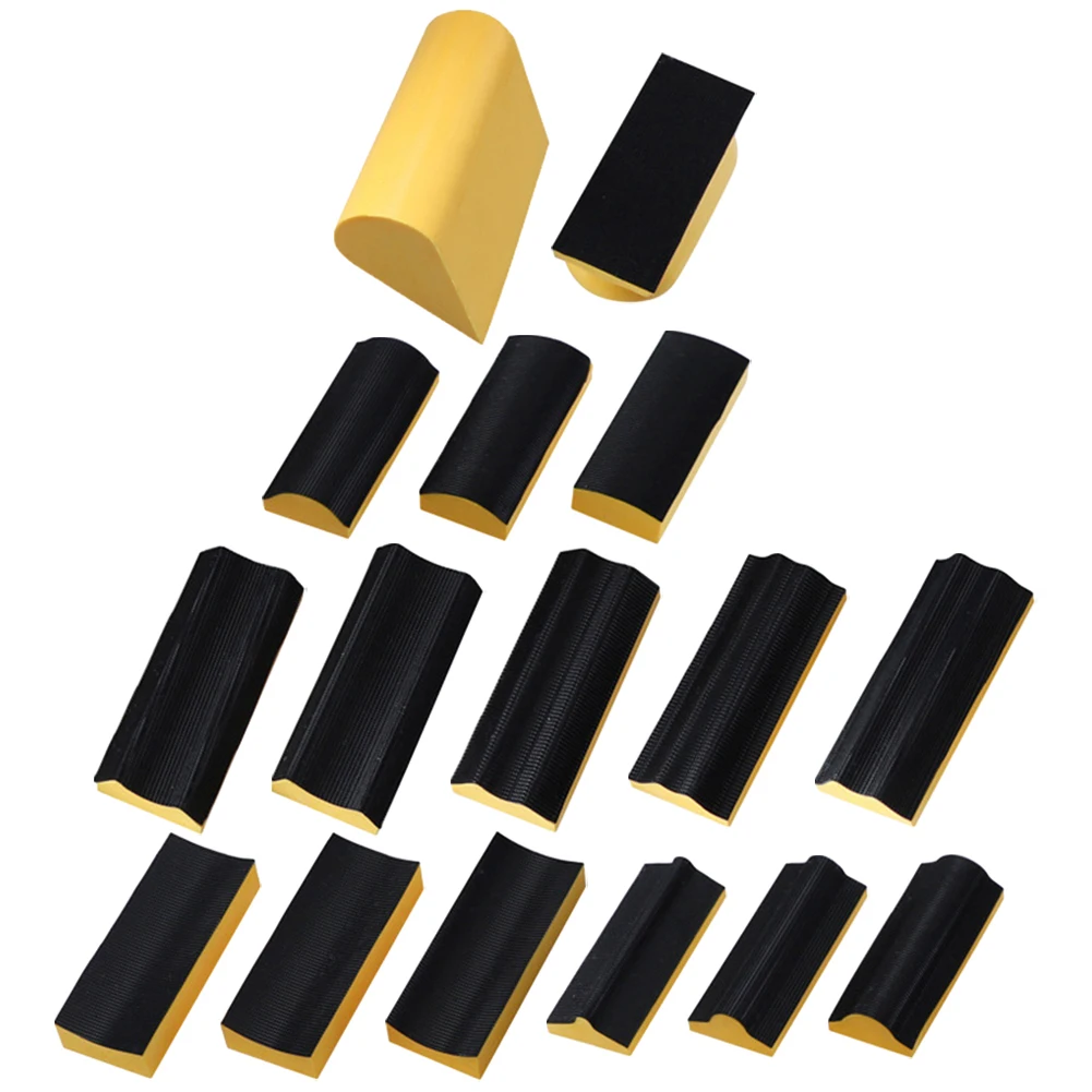 16PCS Sanding Pad Shaped Hand Sanding Block Base Sanding Disc Grinding Sponge For Hook & Loop Sandpaper Abrasive Tools
16PCS Sanding Pad Shaped Hand Sanding Block Base Sanding Disc Grinding Sponge For Hook & Loop Sandpaper Abrasive Tools