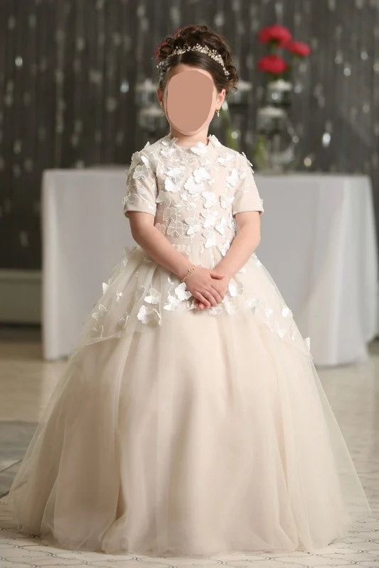 Gardenwed Puffy Girl Gown Flower Girl Dress Pink Wedding Party Dresses Lace Cute Baby Girl Dress Princess Dress Little Bridal
Gardenwed Puffy Girl Gown Flower Girl Dress Pink Wedding Party Dresses Lace Cute Baby Girl Dress Princess Dress Little Bridal