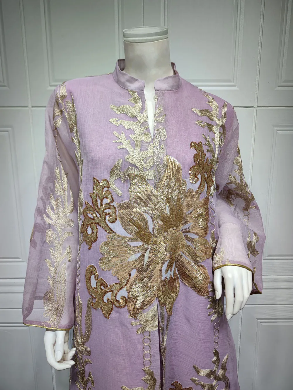 Maxi Dress Golden Sequins Embroidery Green White Abaya Woman Muslim Female Jalabiya Arabic Elegant Clothing Long Sleeves 244 Mallzona S6ad7eb3f52dd4c3f9ba0c5a33ebdfc360 Maxi Dress Golden Sequins Embroidery Green White Abaya Woman Muslim Female Jalabiya Arabic Elegant Clothing Long Sleeves Mallzona