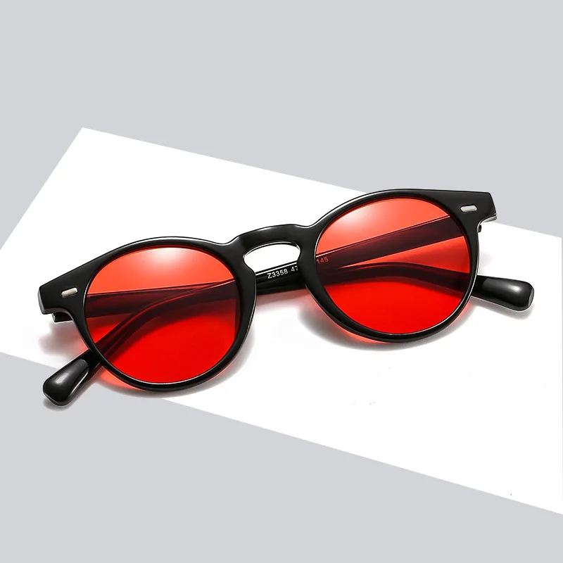 

Fashion Round Shape Sunglasses Men Women UV400 Protection Anti-glare Outdoor sun glasses Travelling Party Female Sunglass